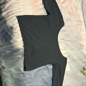 Dark Gray cropped sweatshirt